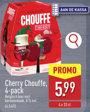 Promotie: Cherry Chouffe 4-pack