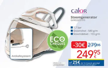 Aanbieding: Stoomgenerator