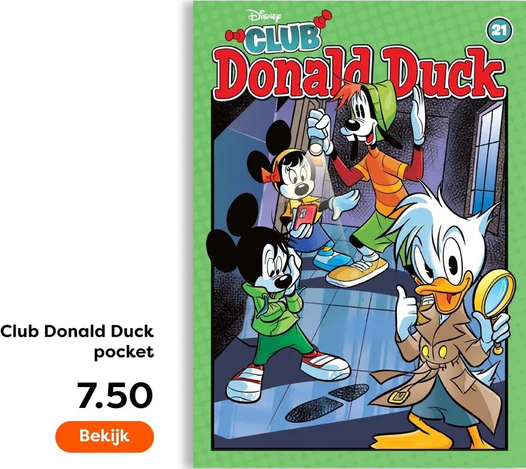 Aanbieding: Club Donald Duck pocket