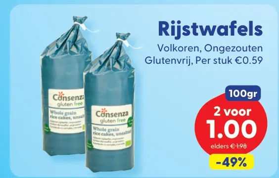 Aanbieding: Rijstwafels