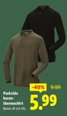 Aanbieding: heren-thermo shirt