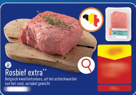 Promotie: Rosbief extra