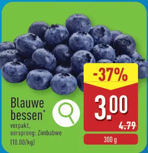 Promotie: Blauwe bessen