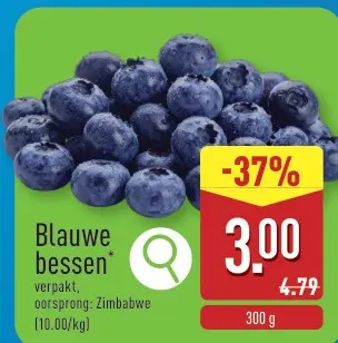Promotie: Blauwe bessen