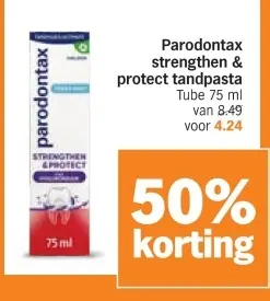 Aanbieding: strengthen & protect tandpasta