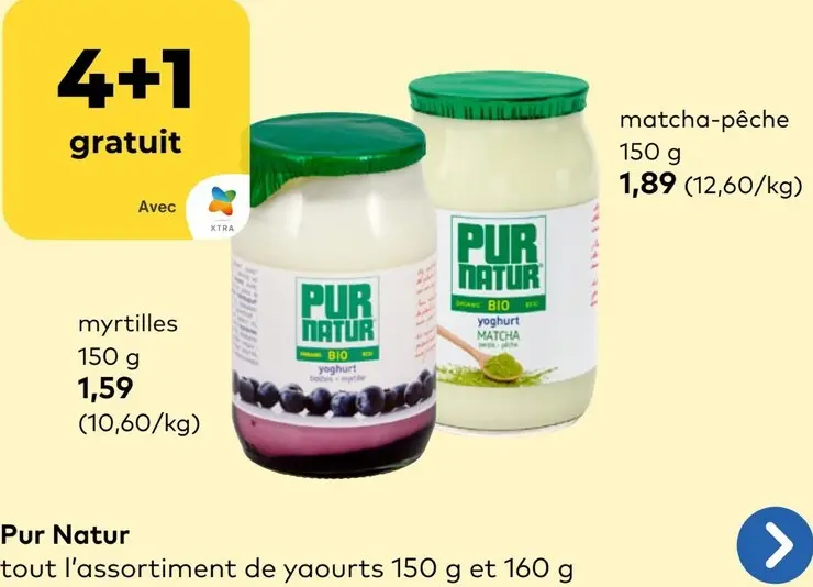 Offre: Yaourts