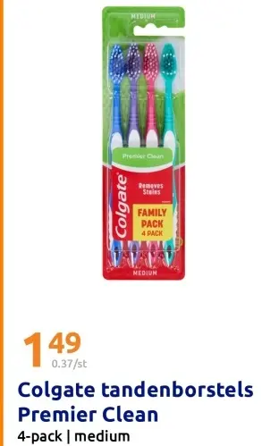Promotie: tandenborstels Premier Clean