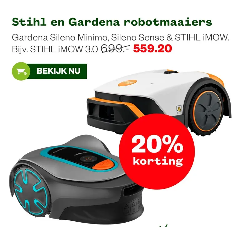 Aanbieding: Robotmaaiers