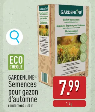 Offre: Semences pour gazon d'automne