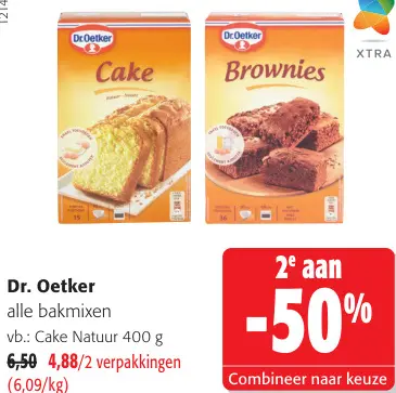 Promotie: Alle bakmixen