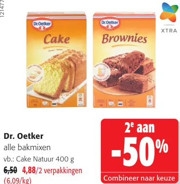 Promotie: Alle bakmixen