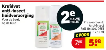 Aanbieding: Kruidvat anti-insect huidverzorging