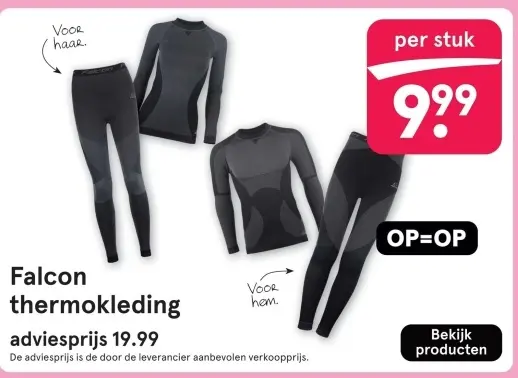 Aanbieding: Falcon thermokleding
