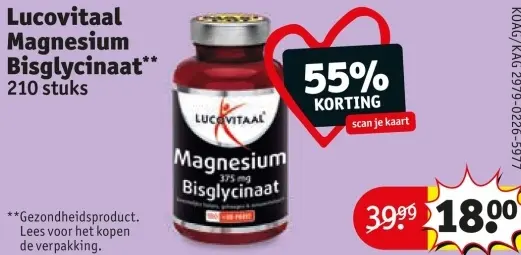 Aanbieding: Magnesium Bisglycinaat