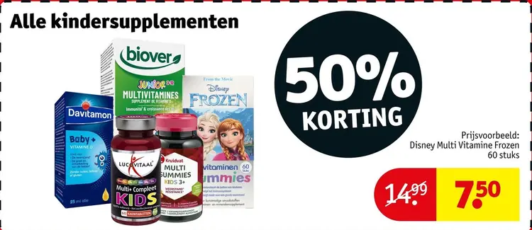 Promotie: Alle kindersupplementen
