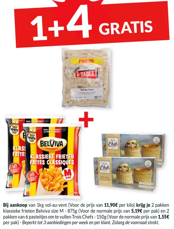 Promotie: vol-au-vent