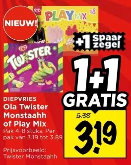 Aanbieding: Ola Twister Monstaahh of Play Mix