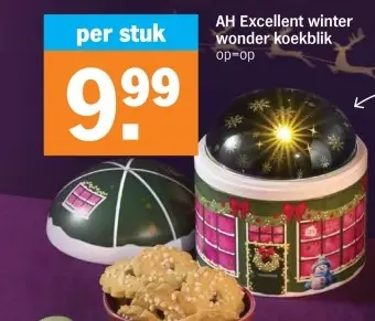 Aanbieding: Winter wonder koekblik