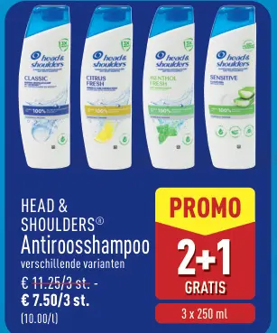 Promotie: Antiroosshampoo