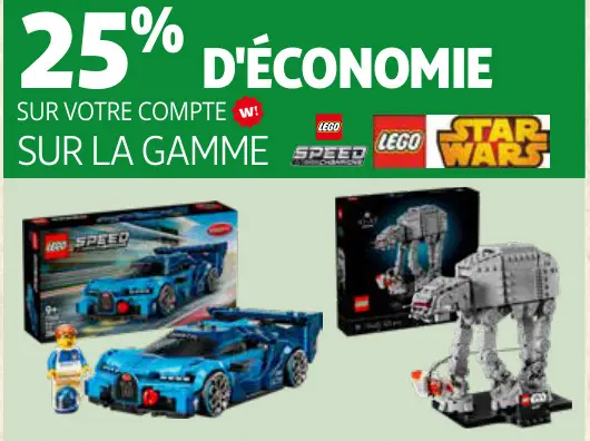Promotie: LEGO Speed Champions and Star Wars sets