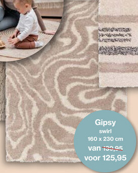 Aanbieding: Vloerkleed Gipsy