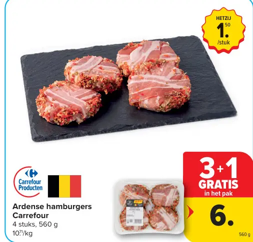 Promotie: Ardense hamburgers