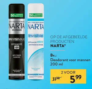 Promotie: Deodorant