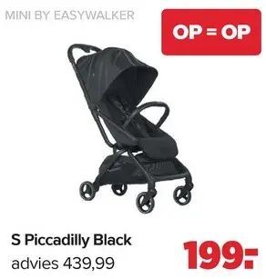 Promotie: S Piccadilly Black