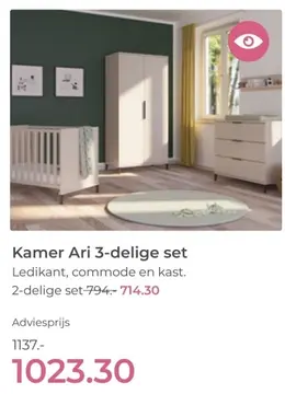 Aanbieding: Kamer Ari 3-delige set