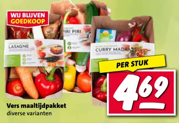 Aanbieding: Vers maaltijdpakket