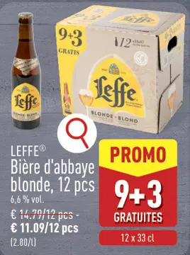 Offre: LEFFE® Bière d'abbaye blonde