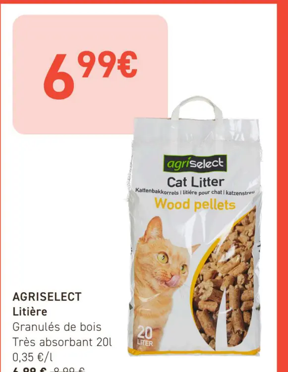 Offre: Agriselect Litière