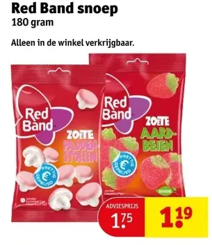 Aanbieding: Red Band snoep