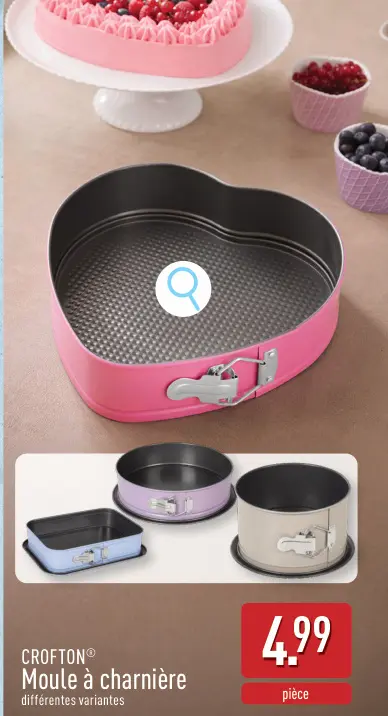 Offre: Moule à charnière