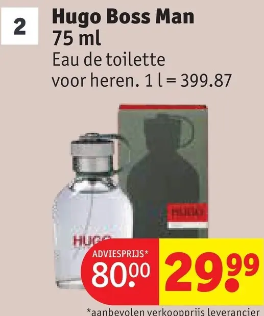 Promotie: Man Eau de toilette voor heren