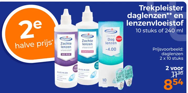 Aanbieding: Daglenzen en lenzenvloeistof