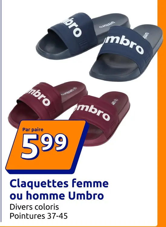Offre: Calaquettes femme ou homme