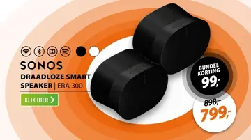 Aanbieding: Sonos ERA 300 Zwart