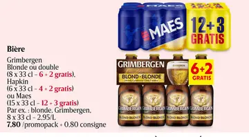 Offre: Bière
