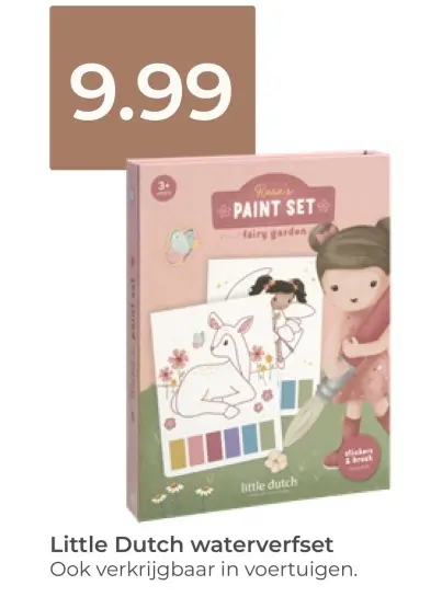 Aanbieding: Little Dutch waterverfset