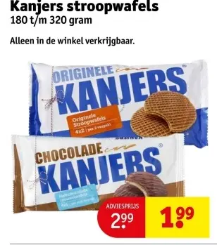 Aanbieding: stroopwafels