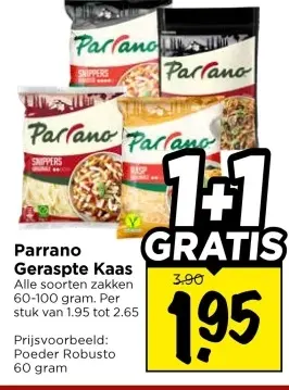 Aanbieding: Geraspte Kaas