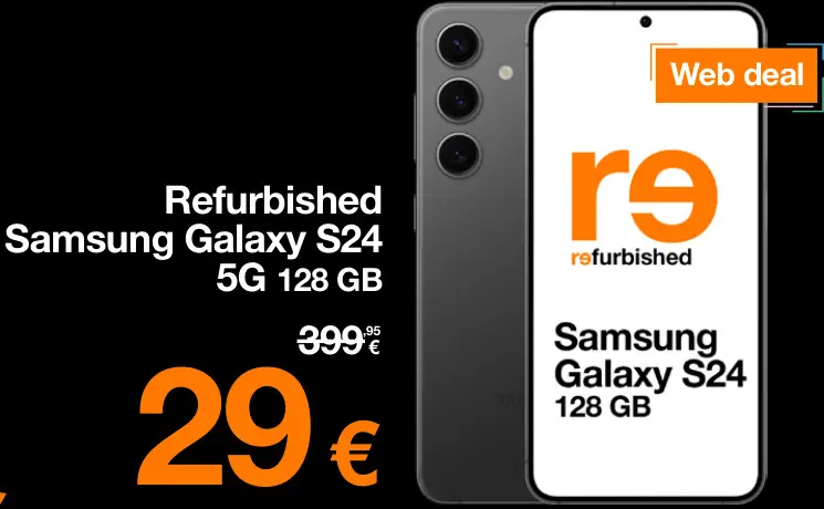 Promotie: Refurbished Galaxy S24 5G