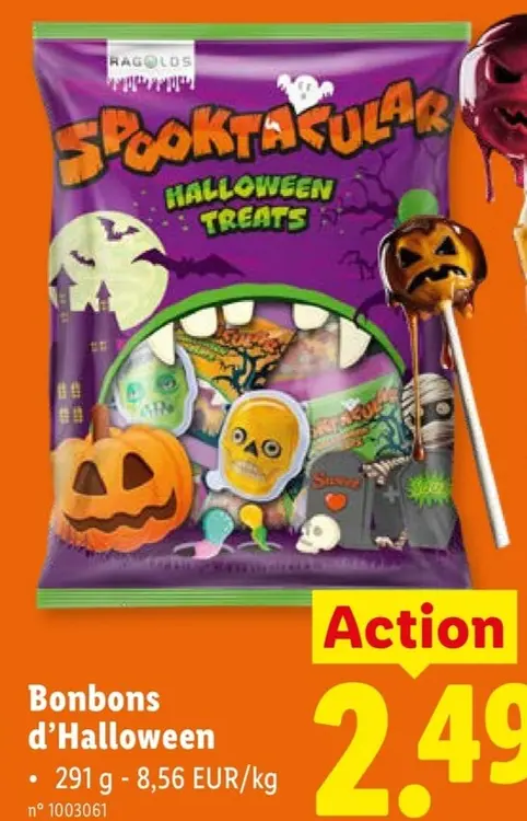 Offre: Ragolds Bonbons d'Halloween