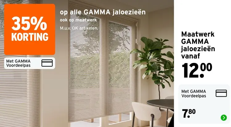 Aanbieding: Alle GAMMA jaloezieën