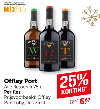 Aanbieding: Offley Port ruby