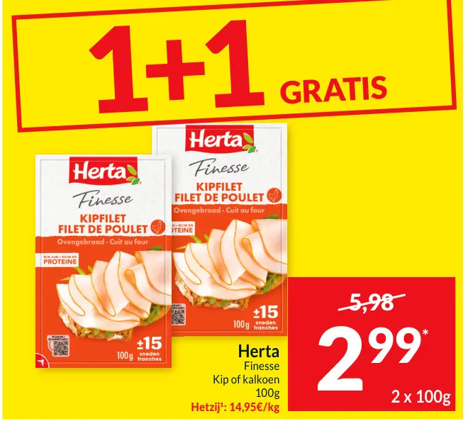 Promotie: Kipfilet Finesse