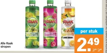 Aanbieding: Alle Raak siropen