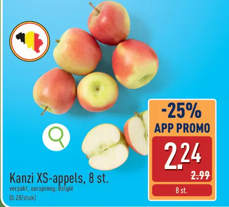 Promotie: Kanzi XS-appels