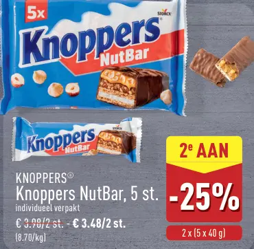 Promotie: Knoppers NutBar